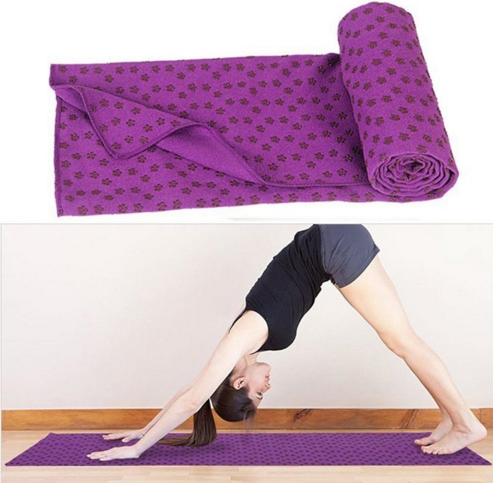 Yoga Mat Towel  Fitness Folding Gymnastics Mat